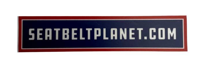 Seatbelt Planet - SeatbeltPlanet Sticker #1