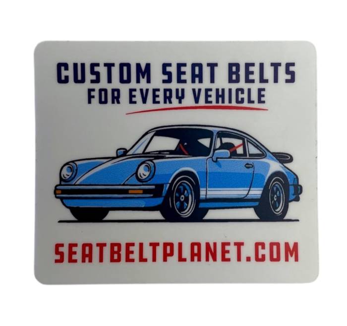 Seatbelt Planet - SeatbeltPlanet Sticker #4