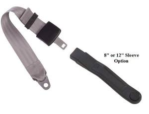 2-Point Lap Seat Belt End Release Buckle with Sleeve