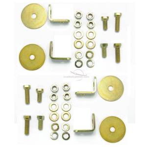 1974-1979 Ford Ranchero, Driver, Passenger & Center Seat Belt Kit Hardware