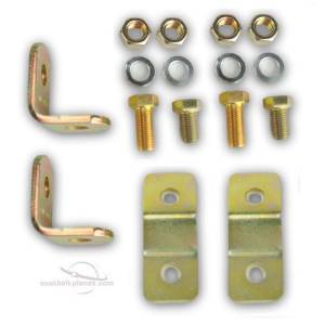 1989-1995 Toyota Pickup, Standard Cab, Driver & Passenger, Bucket Seat Belt Kit Hardware