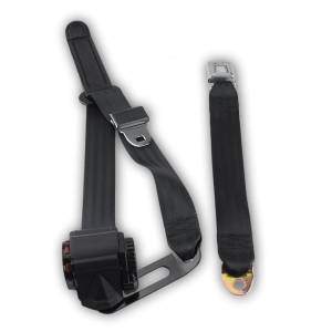 1968-1970 Ford Torino, Driver or Passenger, Retractable Lap & Shoulder Conversion Seat Belt Kit