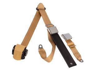 3-Point Lap/Shoulder Retractable Seat Belt Lift Latch Buckle