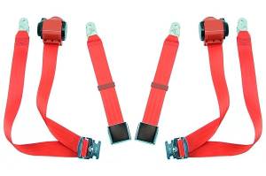 1965-1968 Porsche 911, Driver & Passenger Seat Belt Kit