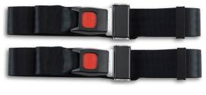 1973-1980 Ferrari 308GT4, Rear Driver & Passenger Seat Belt Kit