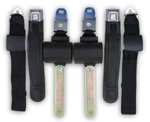 Plymouth - Duster - Seatbelt Planet - 1971-1974 Plymouth Duster Driver & Passenger Seat Belt Kit