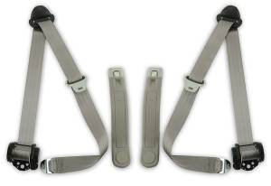 1992-1996 Ford F-Series, Crew Cab, Driver & Passenger, Bucket (with Console) Seat Belt Kit