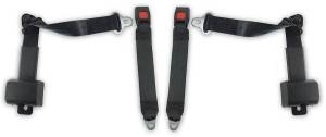 1972-1981 Alfa Romeo Spider, Driver & Passenger Seat Belt Kit