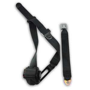 1971-1976 Ford Torino, Driver or Passenger, Retractable Lap & Shoulder Conversion Seat Belt Kit