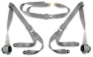 1973-1987 GMC Truck, Standard, Cab Bench Seat Belt Kit