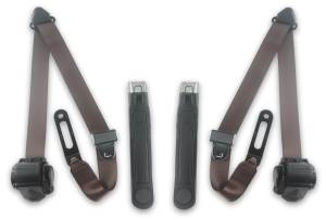 1947-1966 Chevy Pickup, Standard Cab, Driver & Passenger, Bucket Seat Belt Kit