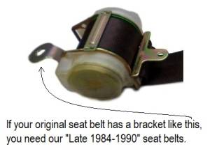 Late 1984-1990 retractor bracket