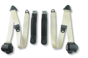 1968-1972 GMC Pickup, Standard Cab, Driver & Passenger, Bucket Seat Belt Kit - without Gas Tank