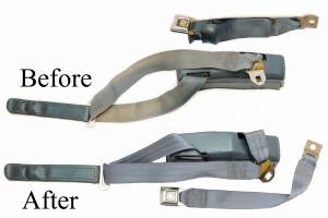 Rewebbing - Dual Retractor Seat Belt