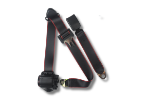 1997-2006 Jeep Wrangler TJ and LJ, Rear Driver or Passenger Seat Belt Kit with Switchable Retractor