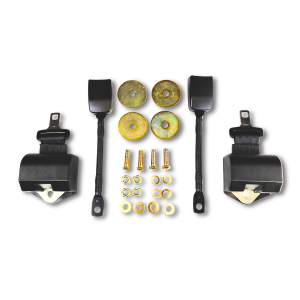 Seatbelt Planet - 1973-1978 Fiat X19, Driver & Passenger Seat Belt Kit - Image 1