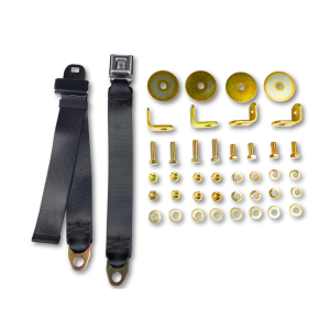Seatbelt Planet - 1974-1979 Ford Thunderbird, Driver, Passenger & Center Seat Belt Kit - Image 2