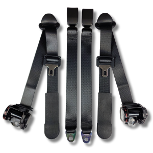 1998-2001 Mazda B Series Pickup, Extended Cab, Bench Seat Driver, Passenger and Center Seat Belt Kit