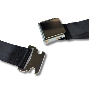 Seatbelt Planet - 1966-1967 Jaguar E-Type 2+2, Rear Lap Belt Belt with Snap Hook Anchors - Image 3