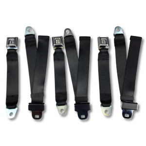 1980-1989 Lincoln TownCar, Sedan, Rear Driver, Passenger and Center, Bench Seat Belt Kit
