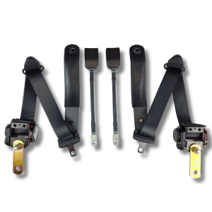 1984-1987 Honda Civic, Coupe, Driver & Passenger Seat Belt Kit