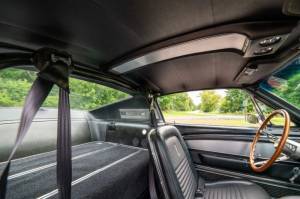 Seatbelt Planet - 1967-1970 Ford Mustang, Fastback, Shelby Style Driver or Passenger, Retractable Lap & Shoulder Seat Belt Kit - Image 3